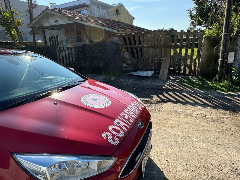 Corpo de Bombeiros foi acionado pelo sobrinho do idoso, que encontrou o material suspeito de radioatividade durante uma limpeza