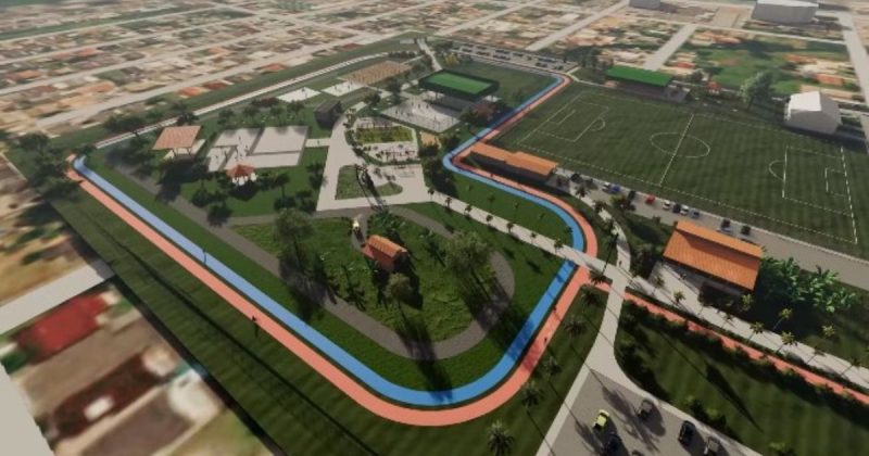 Novo parque de Criciúma será construído em uma área de 60 mil metros