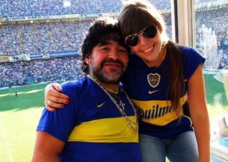 Dalma e Diego Maradona