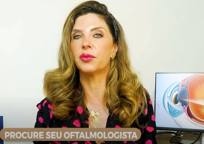 Descolamento de retina é assunto no canal da oftalmologista Claudia Del Claro