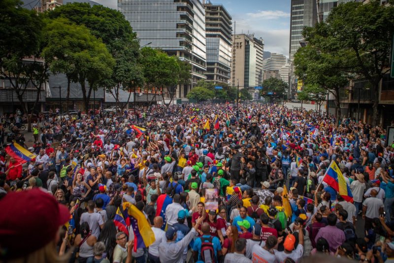 Campanha eleitoral na Venezuela