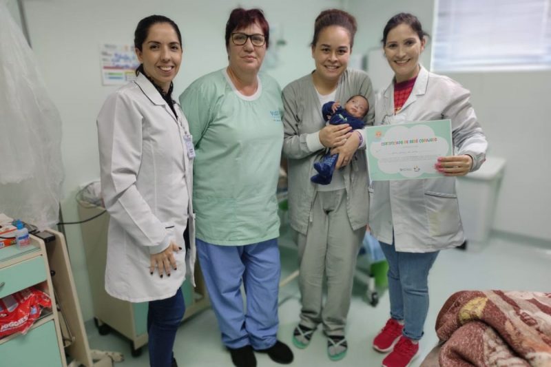 Eliabe ficou internado em um hospital de SC