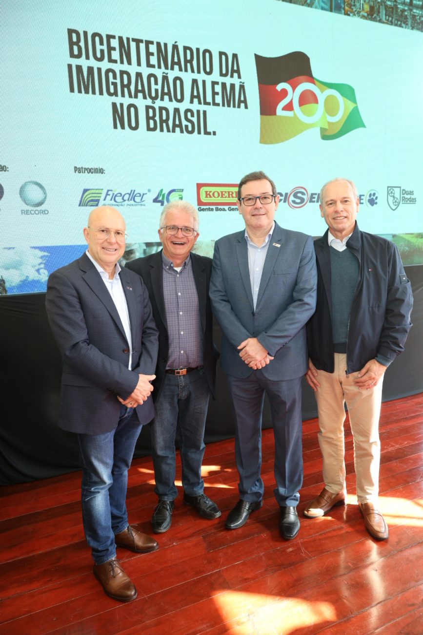 Em Joinville, Grupo ND lança projeto especial do Bicentenário da Imigração Alemã no Brasil - André Kopsch/ND