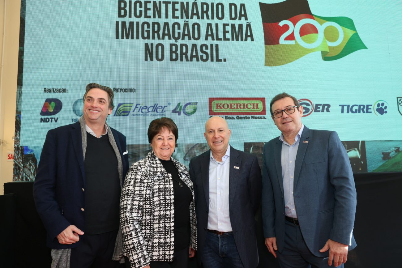 Em Joinville, Grupo ND lança projeto especial do Bicentenário da Imigração Alemã no Brasil - André Kopsch/ND