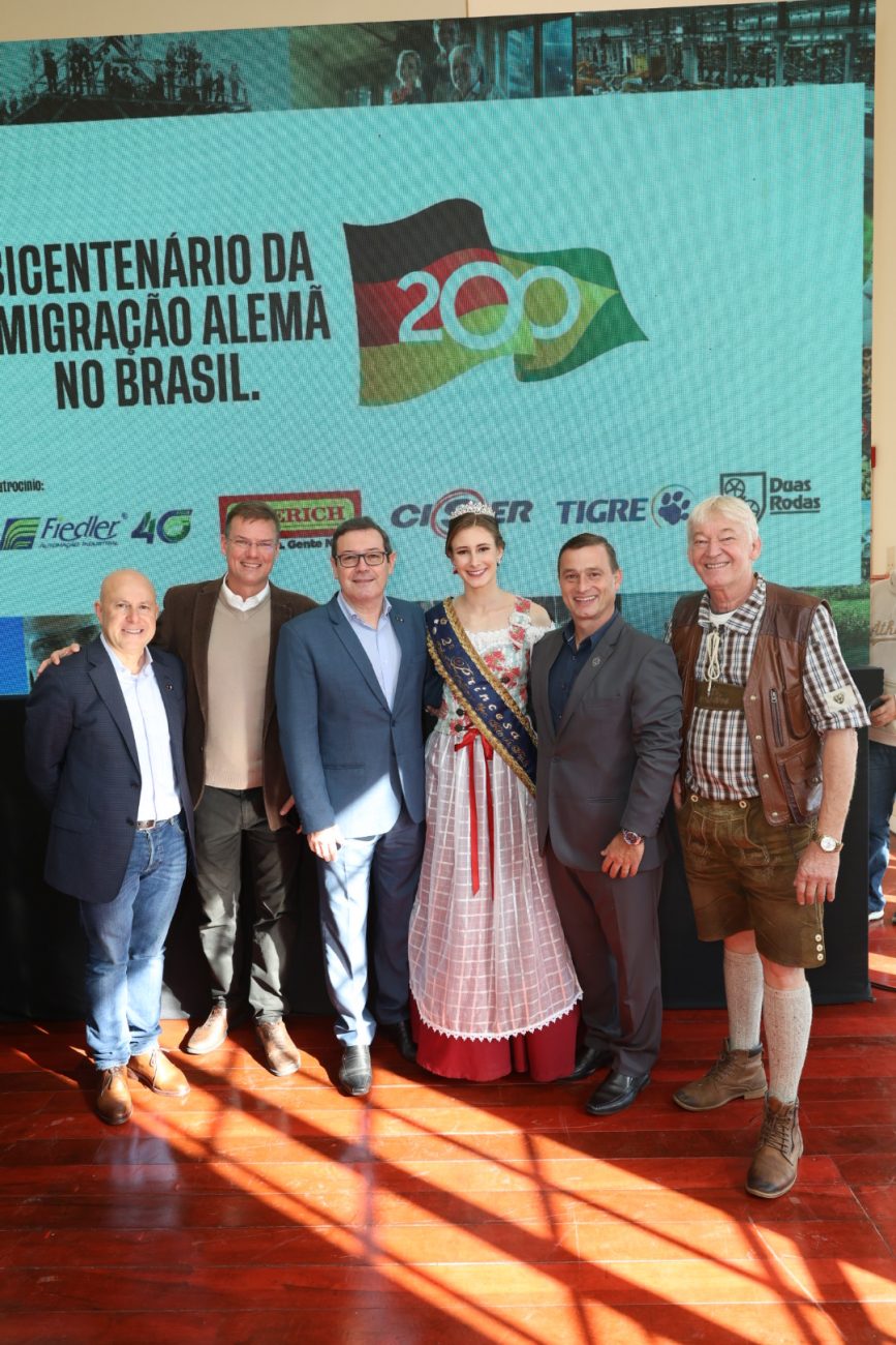 Em Joinville, Grupo ND lança projeto especial do Bicentenário da Imigração Alemã no Brasil - André Kopsch/ND