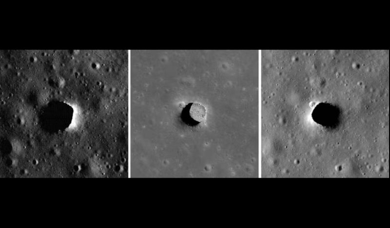 É possível observar a entrada desta caverna aqui da Terra, segundo cientistas