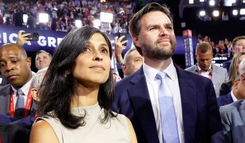 Usha Vance conheceu J.D. Vance na faculdade de Direito na Universidade de Yale, em 2013