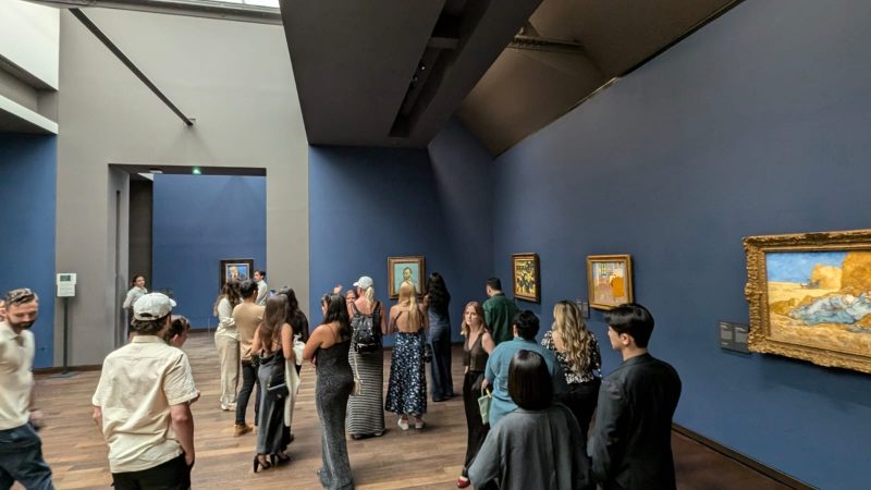 Exposição de arte impressionista no Museu d'Orsay, em Paris