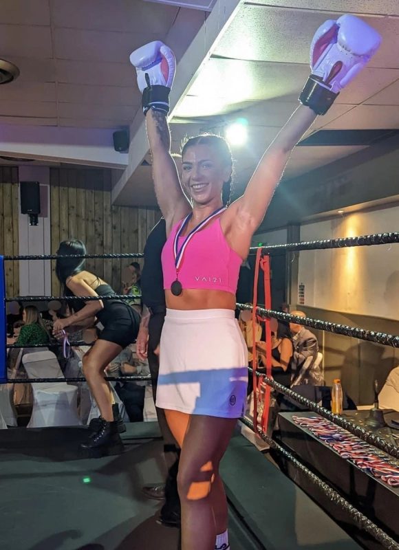 Cherrie Austin era lutadora de boxe antes do derrame