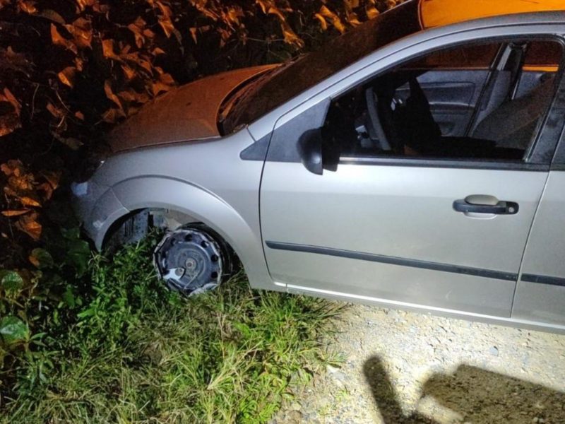 Fuga descontrolada em Blumenau envolveu um Ford Fiesta 