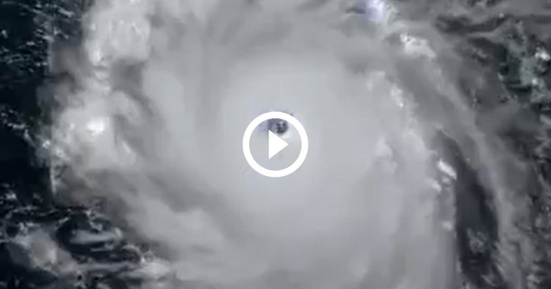 O furac&atilde;o Beryl evoluiu para a categoria 5 com ventos de 260 km/h. – Foto: MetSul/Reprodu&ccedil;&atilde;o