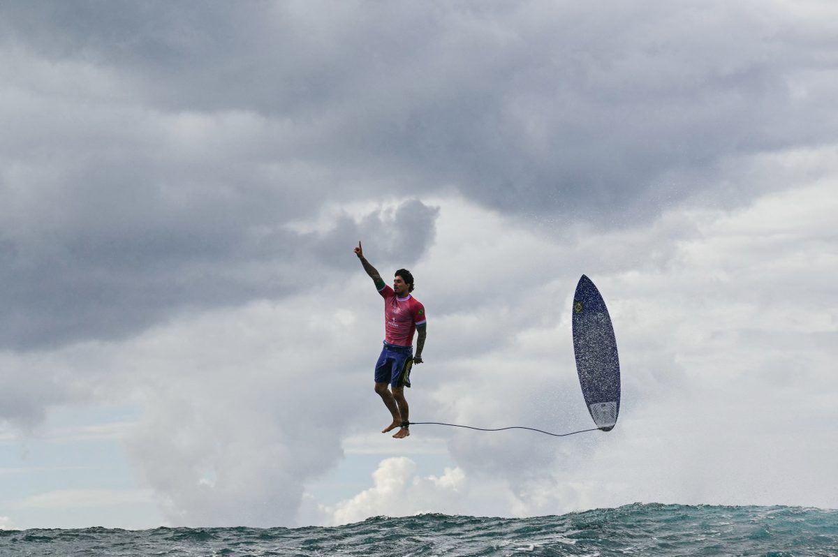 O segredo da foto perfeita de Gabriel Medina na Olimpíada