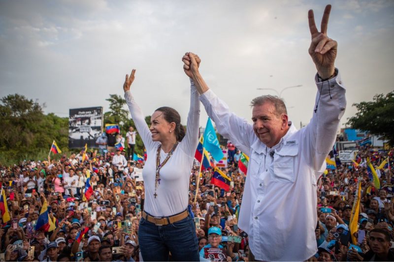 Escolhido de última hora para a disputa presidencial após María Corina Machado ter sido impedida pela justiça venezuelana, González Urrutia é reconhecido pelos EUA como presidente legitimamente eleito - Foto: Reprodução/X