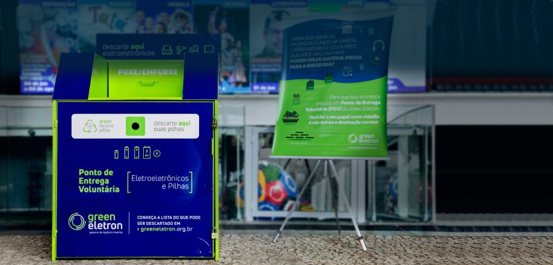 Com diversos pontos de coleta espalhados por Florian&oacute;polis, a Green Eletron incentiva o descarte correto do lixo eletr&ocirc;nico para futuro descarte ou reaproveitamento do material - Foto: Reprodu&ccedil;&atilde;o/Green Eletron