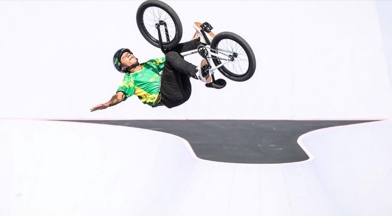 Gustavo Bala Loka voou no BMX freestyle nas Olimpíadas de Paris 2024