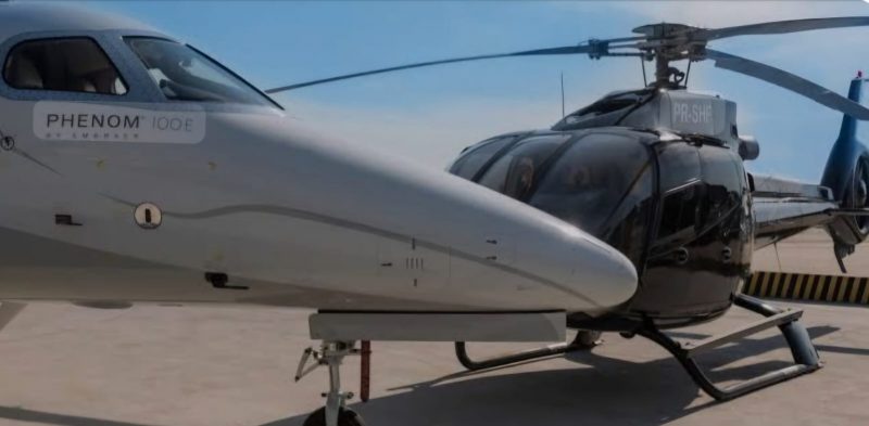 Um dos donos de cart&oacute;rios no sul &eacute; s&oacute;cio de um jatinho e um helic&oacute;ptero ambos zerados. – Foto: Divulga&ccedil;&atilde;o/ND