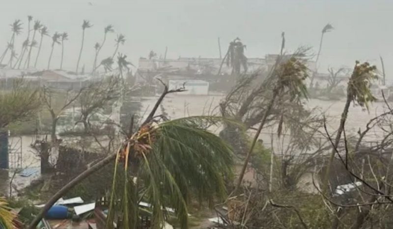 Carriacou, na Granada, foi devastada pelo Beryl