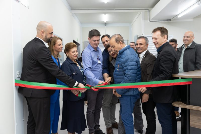 Inauguração de nova sala de espera no Hospital Regional de São José