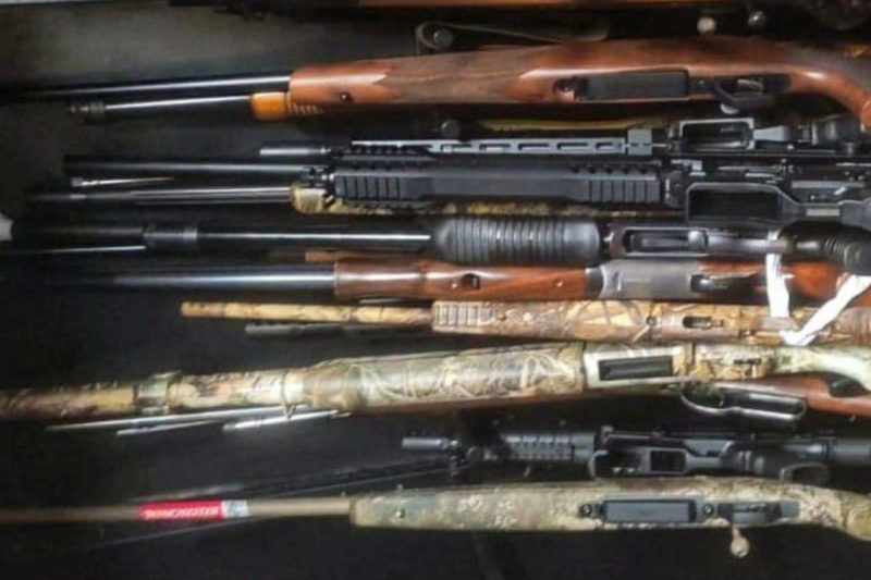 Armas estavam em situação legal 