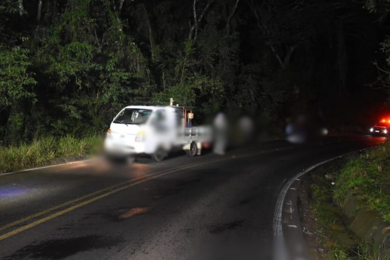 O acidente entre a moto e o veículo ocorreu na SC-283 no Oeste do Estado 