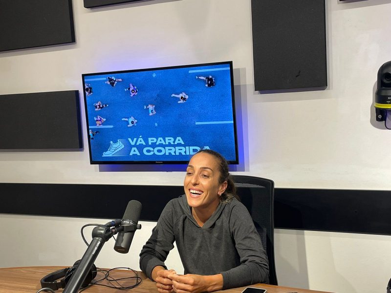 Mari Andrade é recordista do Ironman (maior prova de triathlon do mundo) foi a convidada para o 9° episódio do podcast Vá Para a Corrida