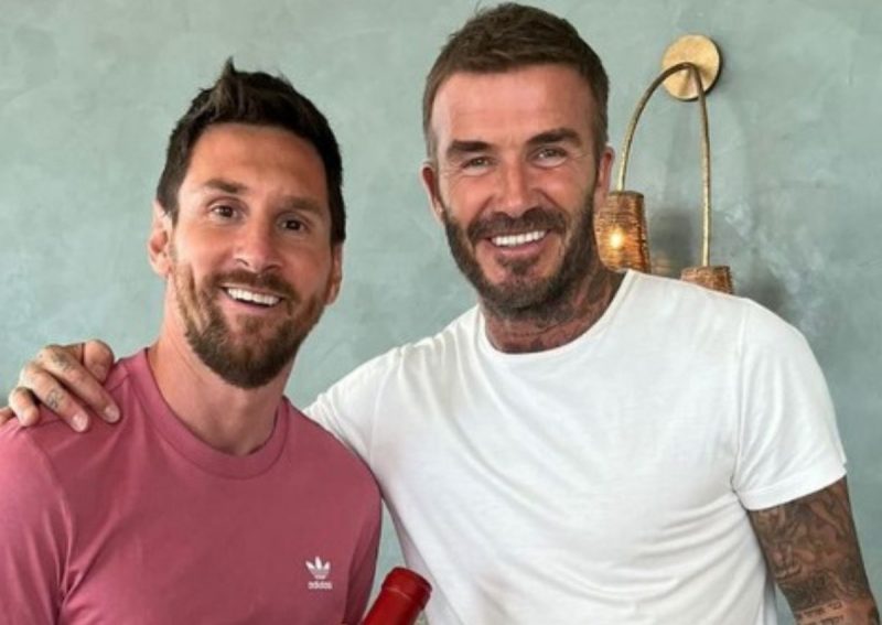 Beckham contratou Messi para o Inter Miami