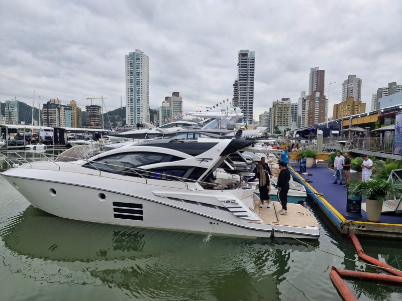 Marina Itajaí Boat Show é o maior evento náutico do sul do país e vai movimentar o litoral catarinense neste fim de semana - Foto: Divulgação/Prefeitura de Itajaí