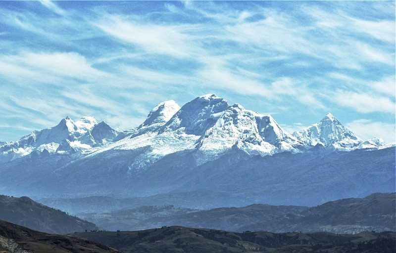 Monte Huascarán, onde o alpinista morreu