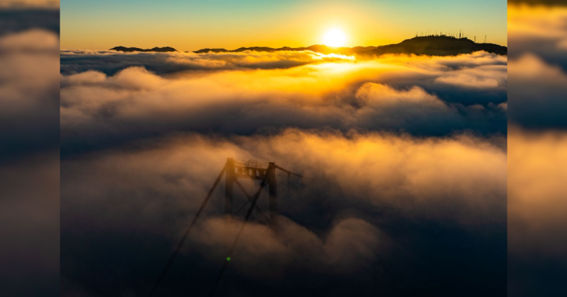 SC coberta por nevoeiros