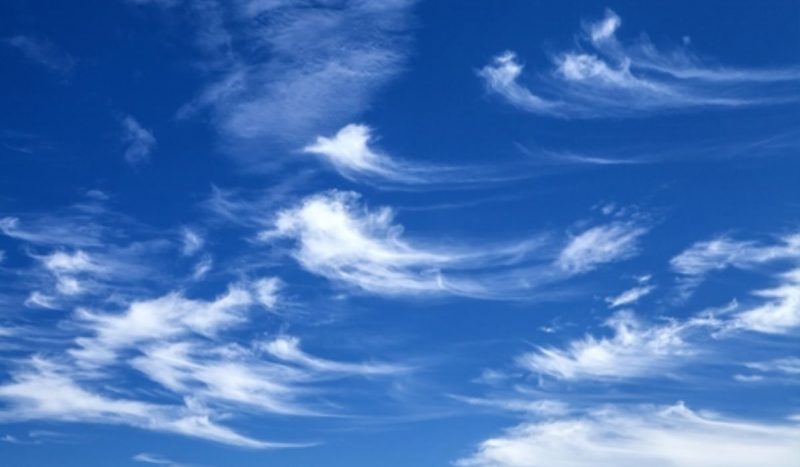 Presença de 'nuvens cirrus' indicam que clima vai mudar