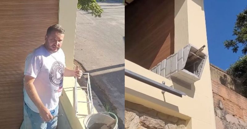 Pedreiro ensina como prolongar churrasqueira pré-moldada