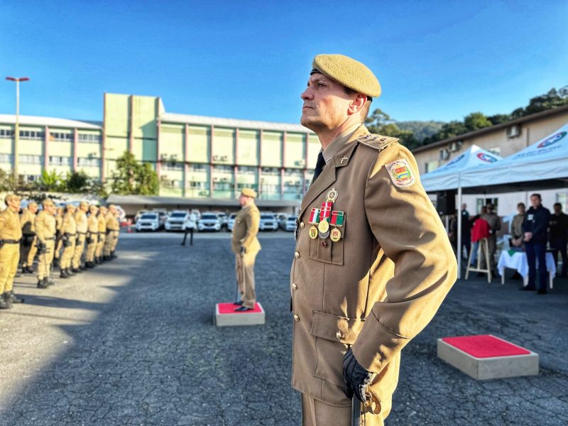 Major Favoretto, novo comandante da PM de Balneário Camboriú