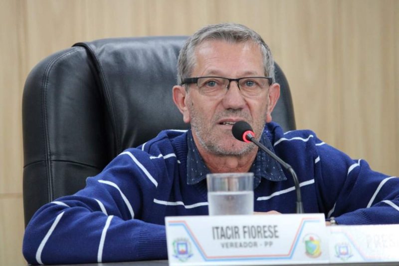 Itacir Fiorese foi indicado como candidato a vice-prefeito pelo PP (Partido Progressista).  – Foto: Câmara Municipal de Caçador/Divulgação/ND