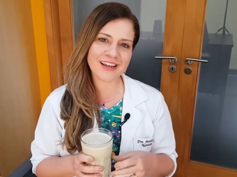 A nutricionista Patricia Leite ensina uma receita para ajudar a aliviar dores nas articulações 