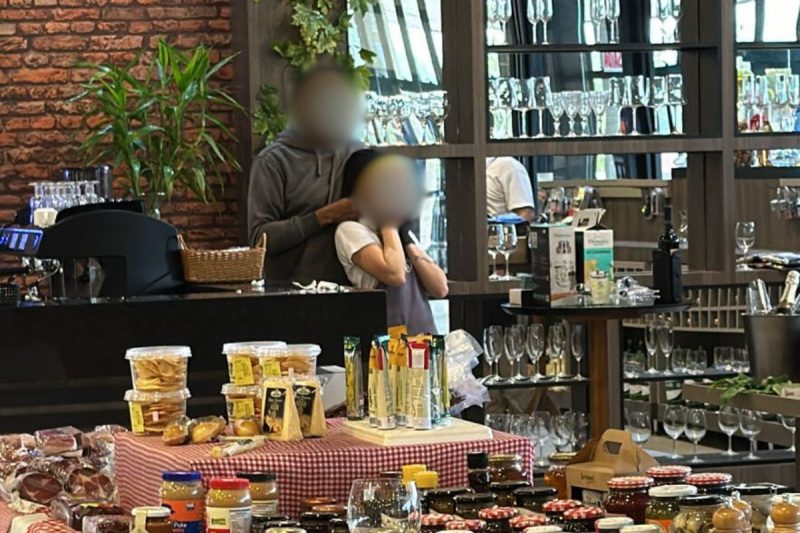 V&iacute;tima ficou sob a mira do agressor por cerca de meia hora – Foto: PM/Reprodu&ccedil;&atilde;o/ND