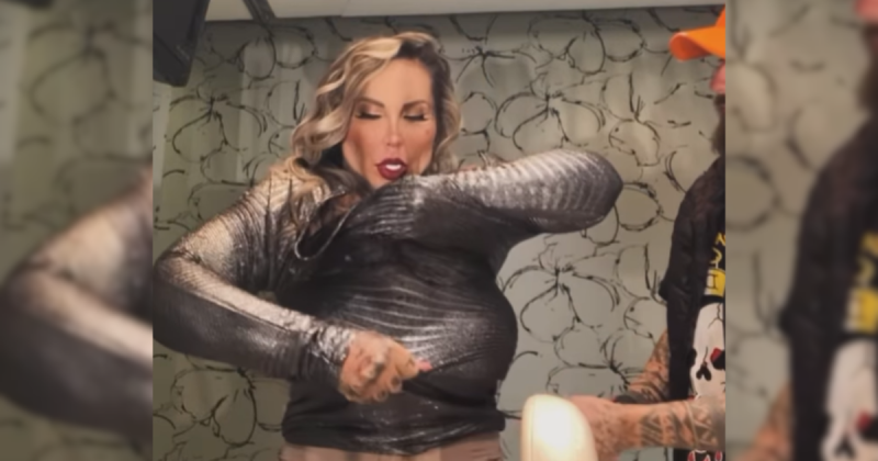 A DJ gerou espanto nas redes sociais ap&oacute;s publicar v&iacute;deo que mostra ela colocando vestido – Foto: Sabrina Almeida/Instagram/Reprodu&ccedil;&atilde;o/ND