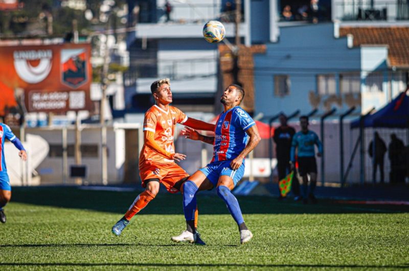 Com o resultado conquistado no final de semana, o Santa Catarina segue invicto na Série B do Catarinense