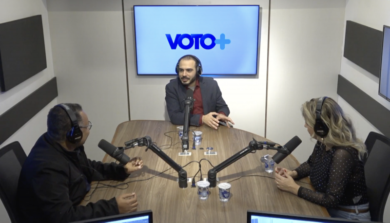 Paulo Rollemberg, Upiara Boschi e Maga Stopassoli analisam os poss&iacute;veis candidatos das elei&ccedil;&otilde;es municipais de 2024. – Foto: Divulga&ccedil;&atilde;o/ND