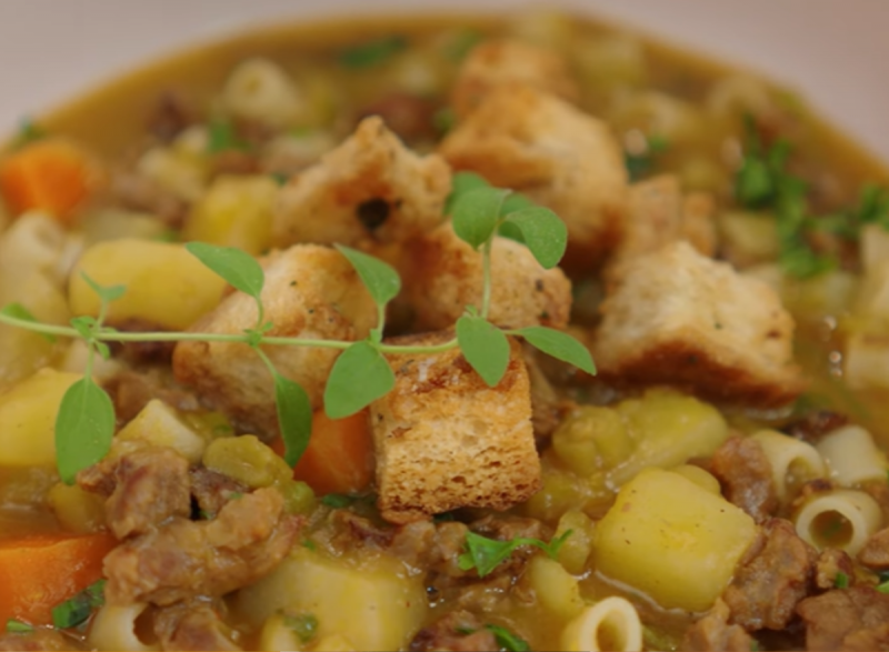 Sopa cremosa e quentinha &eacute; ideal para os dias mais frios – Foto: Reprodu&ccedil;&atilde;o/ND