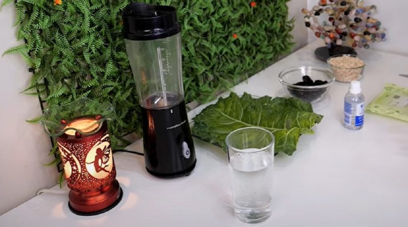 ingredientes prontos antes de começar o suco que elimina o estômago alto 