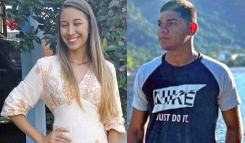 foto mostra dois jovens que foram encontrados mortos dentro de carro, a principal suspeita é que a causa da morte seja asfixia