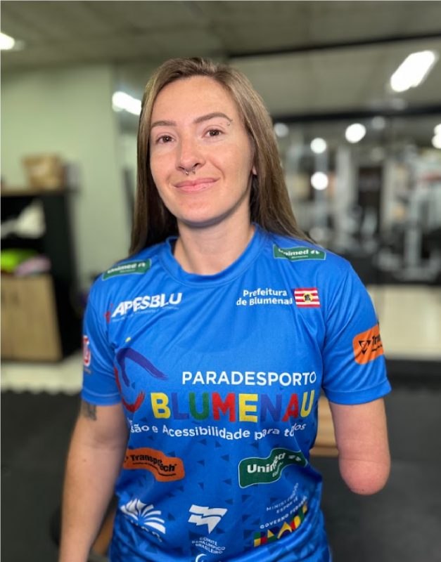 Suzana Nahirnei competiu nos jogos Paralímpicos