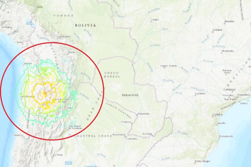 Tremores em Chapecó forem sentidos em vários pontos da cidade.