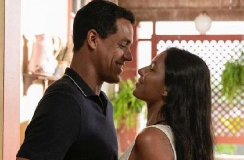 na imagem, troca-troca de casais ocorre com Marcelo Melo Jr. e Mell Muzzillo juntos