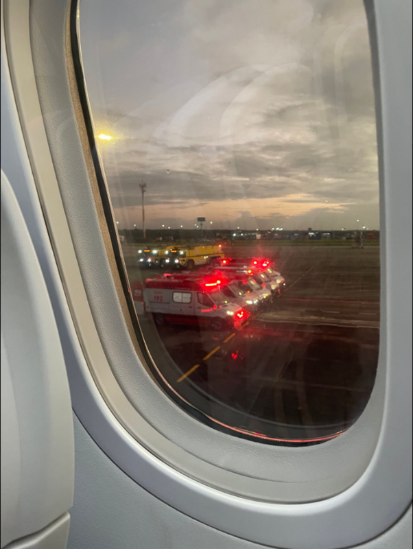 Turbulência em avião da Espanha para Uruguai