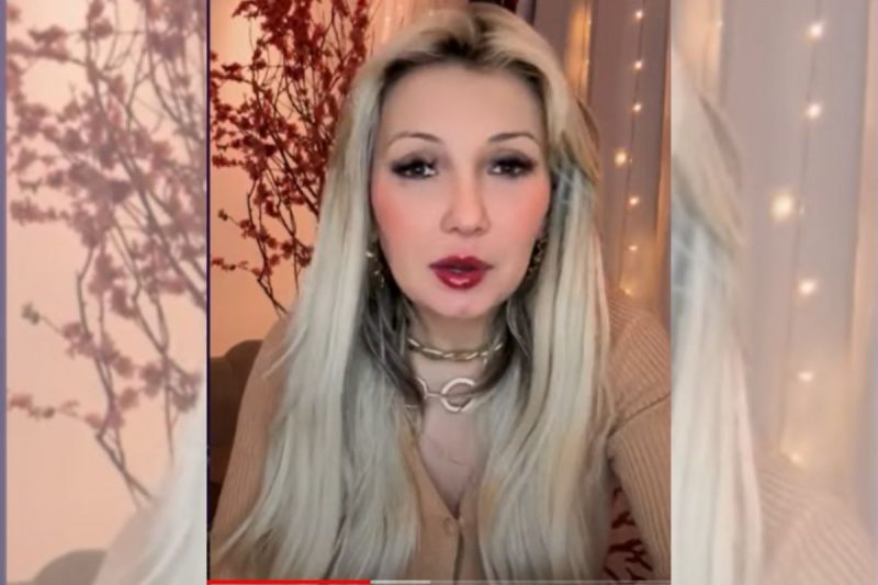 A vidente Chaline Grazik fez uma previs&atilde;o sobre a sa&uacute;de do apresentador. – Foto: YouTube/Reprodu&ccedil;&atilde;o/ND