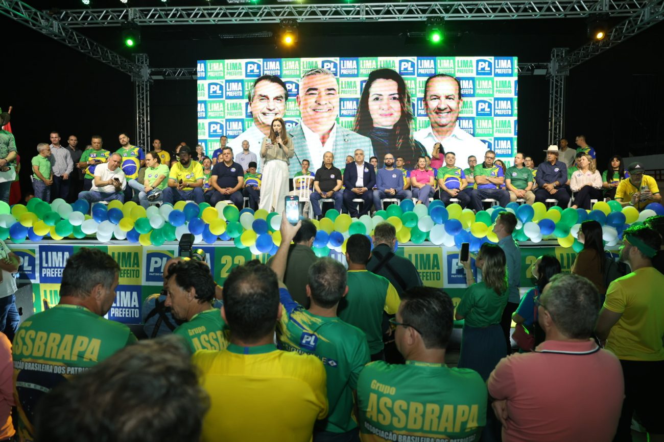 Convenção do PL aconteceu neste domingo em Joinville - Carlos Jr/ND