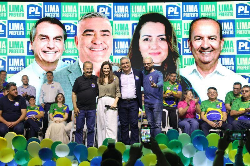 Sargento Lima foi oficializado candidato pelo PL ao lado de Fabi Venera &#8211; Foto: Carlos Jr/ND