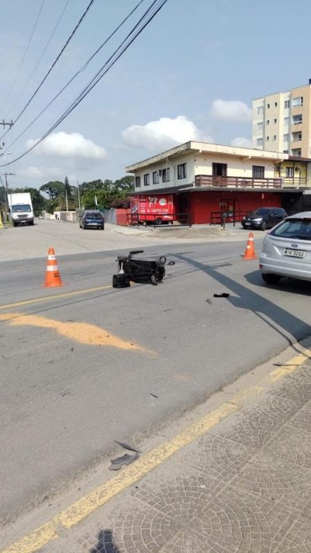 Cadeirante morre atropelado em Joinville – Foto: PMSC/Divulga&ccedil;&atilde;o/ND