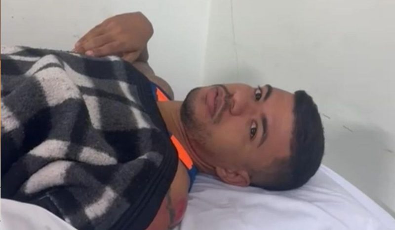 Atleta foi levado ao hospital Celso Ramos, em Florianópolis